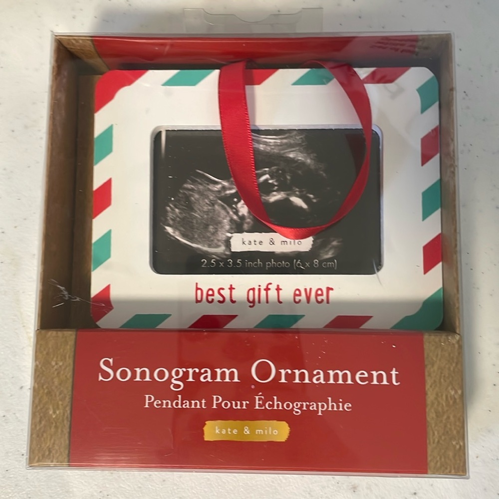 Christmas Baby Ornament - NEW